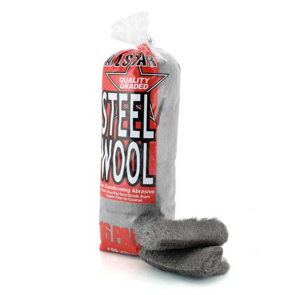 Steel Wool Pads #00 Very Fine (Allstar) - HD Car Care