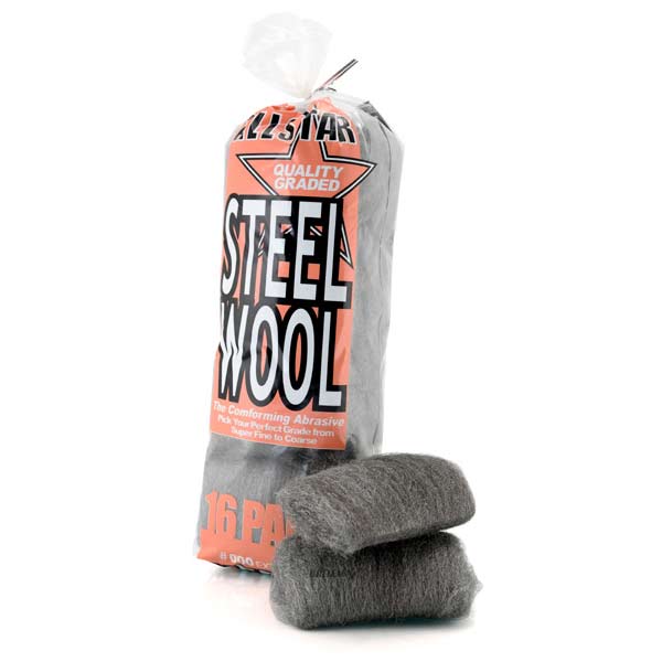Steel Wool Pads #000 Extra Fine (Allstar) - HD Car Care